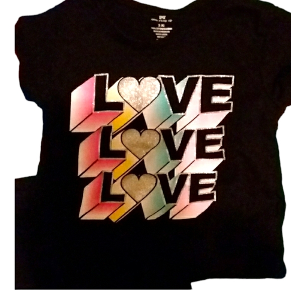 ⭐3/$15 ONE STEP UP Toddler Girls 2 pc Love Set - Picture 2 of 4